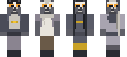 Las cuatro skins strixari: dos masculinas y dos femeninas